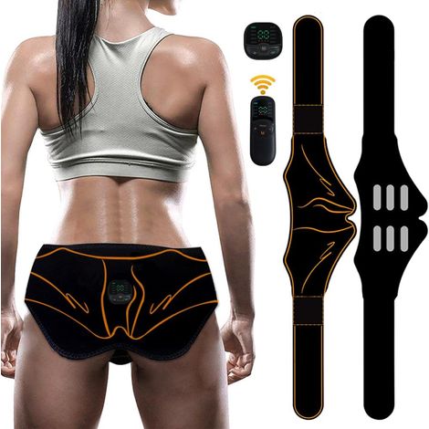 Electrostimulateur Musculaire Fessier, Appareil de Musculation EMS pour une Stimulation Ciblée des Muscles Fessiers Électrostimulation Musculaire des Fesses et Hanches Entraînement (1/5)