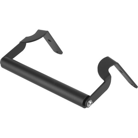 Support téléphone moto étanche GPS guidon fixe support navigation métal robuste noir kit étrier avant motocyclette (1/5)