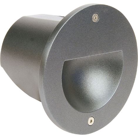 applique encastrée murale - aric murena - ronde - 1.7w - cct - alu - aric 51345
