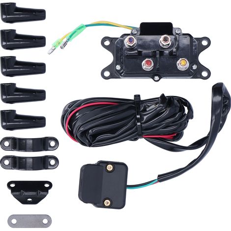 Treuil 12V 250A Relais Contacteur avec Supports de Montage pour Quad et SSV (1/5)