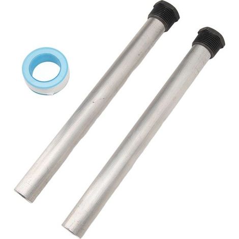 Tige d'anode 2 pièces, alliage de magnésium 3/4 NPT pour la protection du chauffe-eau des camping-cars, avec installation facile (1/3)