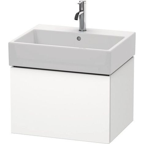 DURAVIT LC617508484 L-Cube WTU blanc, 584x459x394 mm, 1 trou pour robinet