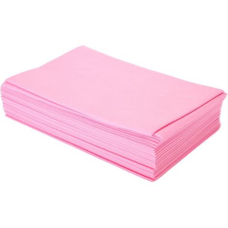 10 dicke Einweg-Tücher für Kosmetikstudios und Massagesalons – Rosa (1/5)
