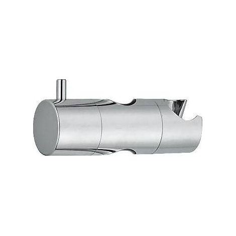 SUPPORTO SCORREVOLE IN ABS CROMATO PER ASTA D. 25 MM Misura: Cromo
