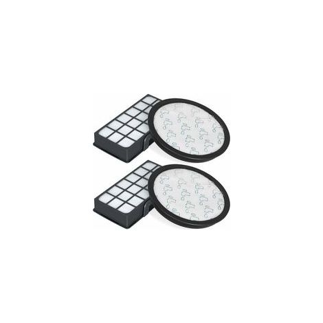 Paquete de 2 filtros HEPA de repuesto para aspiradoras Rowenta Silence Force Cyclonic 4AAAA (modelos RO76xx), RO7647EA, RO7663EA, RO7676EA, RO7681EA, RO7691EA y RO7690EA. Accesorio ZR903701. (1/4)