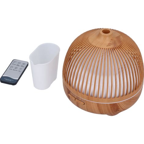Luftbefeuchter für Zuhause mit 7 farbwechselnden LEDs, hohlem Vogelkäfig-Design, Ultraschall-Diffusor für ätherische Öle, 100–240 V, EU-Stecker (1/5)
