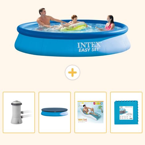 Intex Piscine Easy Set Ronde - 366x76 cm - 5-pièces S303 (1/5)