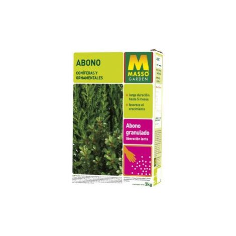 Garden abono coniferas y setos 2 kg