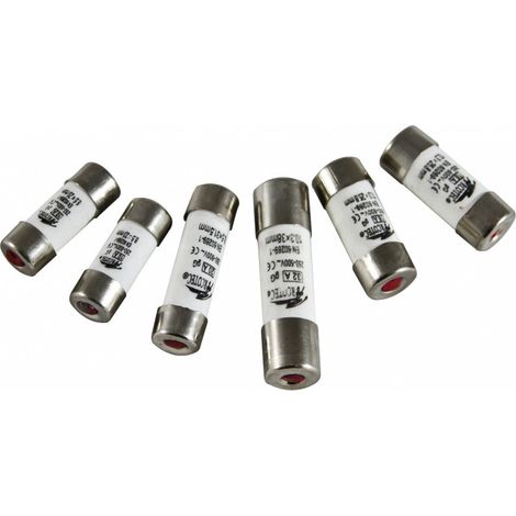 ASSORTIMENT 6 FUSIBLES AVEC VOYANT 2X10/2X16/1X20/1X32/