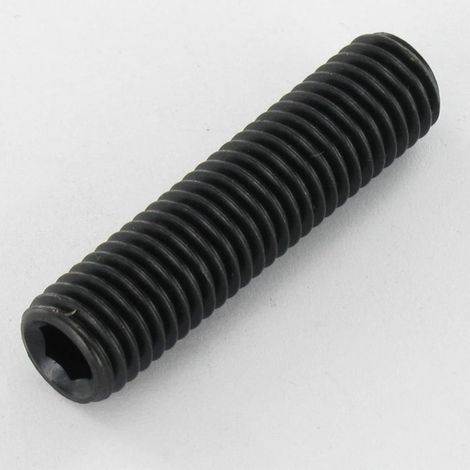 Vis métaux Sans tête six pans creux (sthc) Clé de 2.5 HC2.5 M5X8 Bout cuvette Acier zingué noir-500 pièces (1/2)