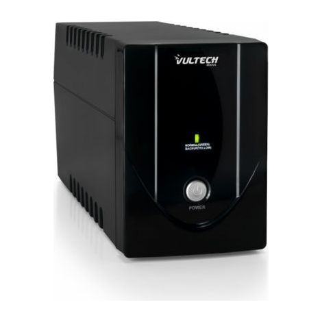 Gruppo di continuitA VulTech UPS 650VA lite offline [UPS650VA-LITE] (1/4)