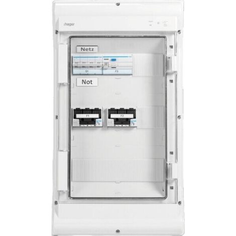 Tablero eléctrico Hager ve312sn1 preequipado robusto