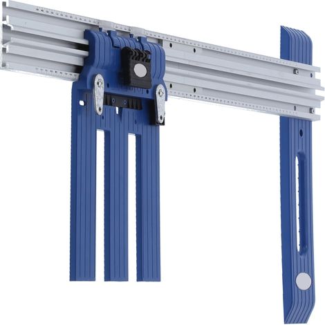 Führungsschiene für Längsschnitte in der Holzbearbeitung, Aluminiumlegierung, Positionierplatte für Kreissägen (0–65 cm) (1/5)