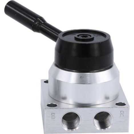 Vanne rotative pneumatique manuelle K34 K34r6-08d (1/5)