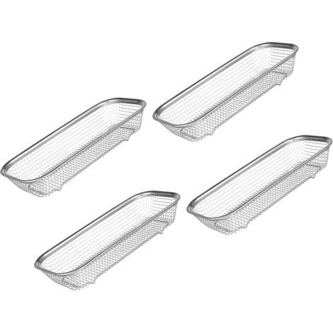 4pièces Panier De Lave-vaisselle Métal Pour Petits Articles Panier à Couverts (1/5)