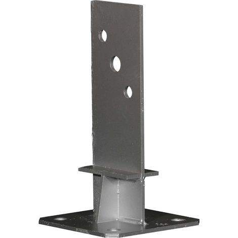Base de poste en alma de platino PPSDT 44x80mm - espesor 4mm