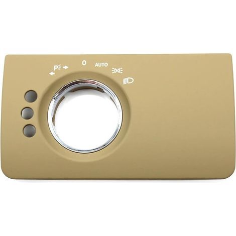 Panneau De Commande De Phares Intérieurs Pour Console Centrale De Voiture Pour Benz W164 ML GL 300 350 450 500 2005-2011. Bande décorative contrôle central(BEIGE,Tapez B)