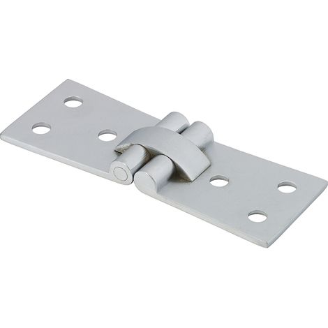 TIMCO Counter Flap Brass Hinges Satin Chrome - 100 x 40