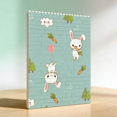Cadre photo en blocs à faire soi-même, cadeaux d’anniversaire pour amoureux (1/5)