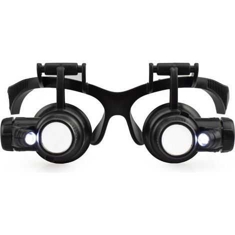 TRIOM Lenti d'ingrandimento Lenti d'ingrandimento regolabili Lente d'ingrandimento illuminata Lente d'ingrandimento a LED per gioiellieri, tutti i lavori di precisione, riparazioni elettroniche, artig (1/5)