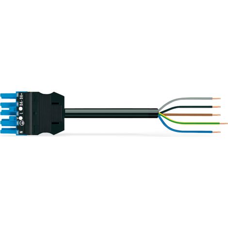 Anschlusszubehör 100 227010 5-polig H05VV-F Kabel 1 m
