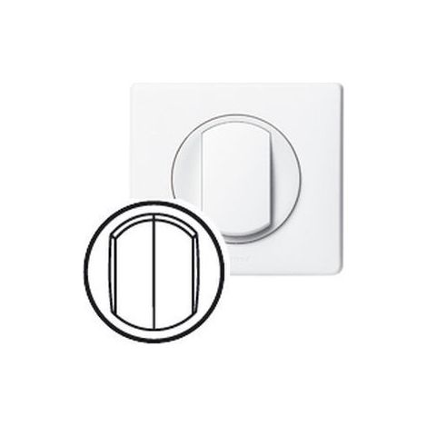 Legrand CÉLIANE embellecedor blanco termoplástico 4.8x4.8 cm