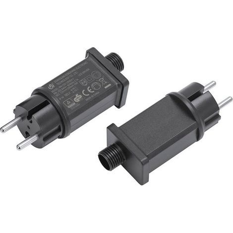 Transformateur LED 12V 15W – Étanche IP44 pour éclairage intérieur et extérieur – Courant 2500mA – Compatible guirlandes lumineuses (1/4)