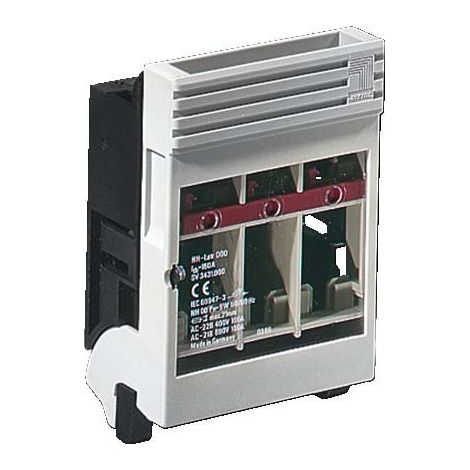 INTERRUPTEUR-SECTIONNEUR À FUSIBLES HPC TAILLE 000 (L X H) 89 MM X 141.5 MM POLYAMIDE GRIS (RAL 7035) RITTAL 3431.000
