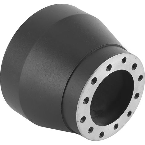 Kit d'adaptateur de moyeu de volant en alliage d'aluminium noir résistant à l'usure, compatible avec tous les véhicules E30 (1/5)