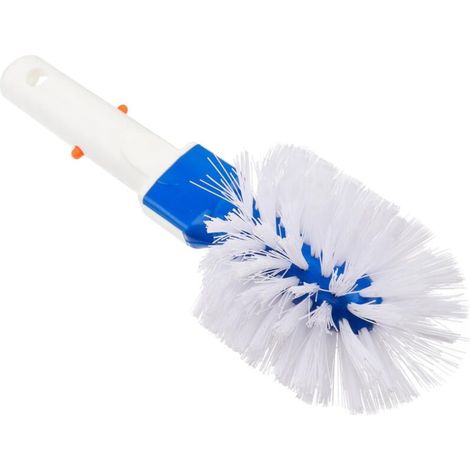 Brosse d'angle pour Piscine, Spa, marchepied et carrelage, Nettoyage de Piscine, Spa d'angle pour brosser Les Coins de la Piscine et du Spa (1/5)