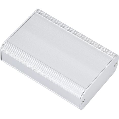 Boîtier en aluminium, boîtier électronique intégré en alliage d'aluminium pour cartes de circuits imprimés, 25 x 58 x 85 mm (1/5)