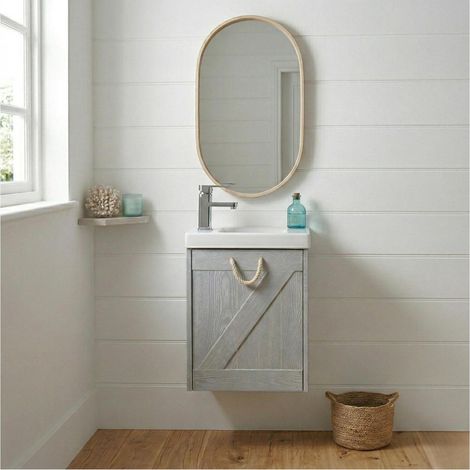 Mobile lavabo MISTRAL + rubinetto + specchio