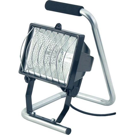 Brennenstuhl 400W Halogen Portable Work Light, Outdoor Site & Indoor Repair Lamp