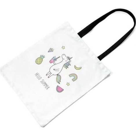 Sac Shopping - Tote Bag Coton 48x55 cm Porté Épaule Multicolore ×1 (1/3)