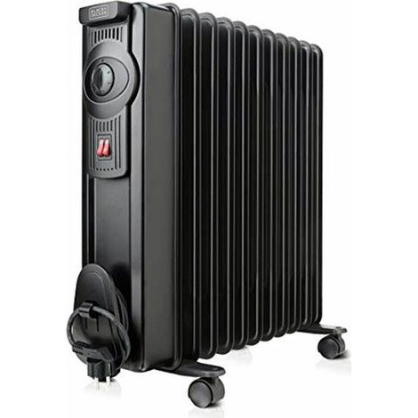 Black & Decker BXRA2300E Radiateur à Huile Noir 2300W (1/5)