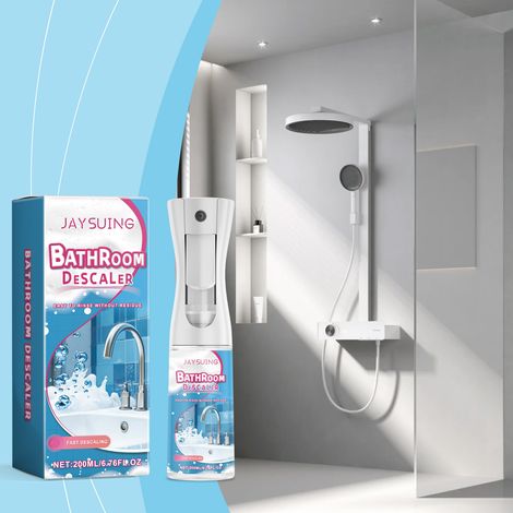 Duschentkalker, Fleckenentferner für Bad und WC, Fliesen- und Glasreiniger – 200 ml -- BIEMMEDUE (1/5)