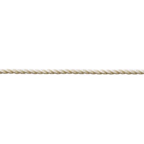 Corda in poliammide bianca Ø 6 mm. bianco 120 mt.