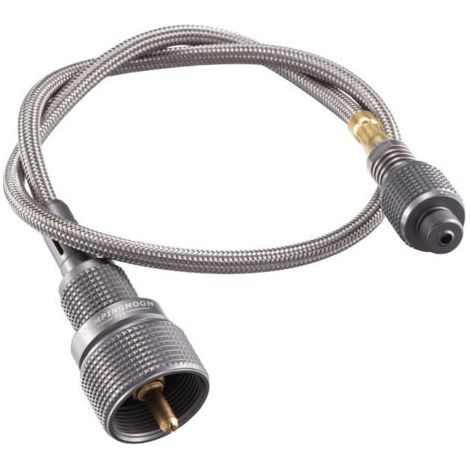 Sollbry Adaptateur de poêle à gaz 1PC Tuyau de Camping en Plein air Ligne de raccord de la tête