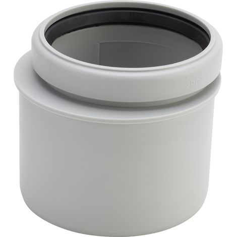 Reduzierstück 3816.2 in DN90/100 Kunststoff grau (1/3)