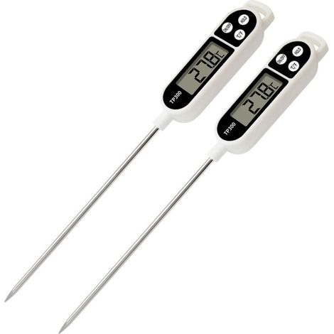 Thermomètre de cuisson numérique à lecture instantanée pour la maison, testeur de température des aliments et de l'eau-AquaForge (1/5)