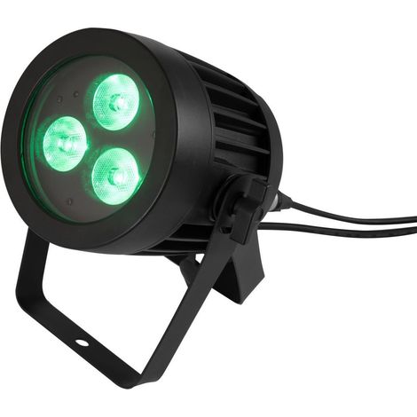 Proiettore esterno Eurolite led ip par 3x8w qcl 30 W 15 gradi