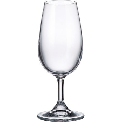 Lot de 6 verres à pied en cristallin 21cl, INAO