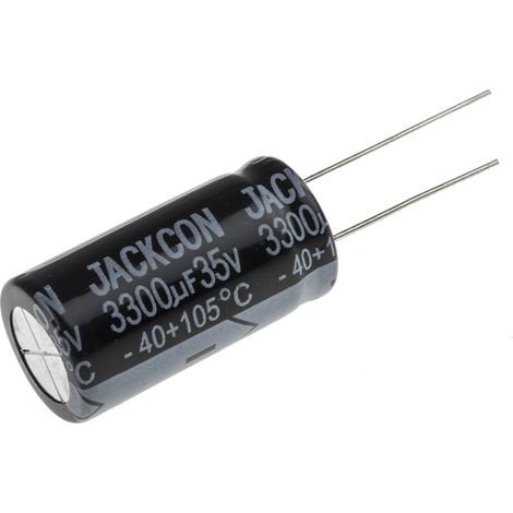 Condensateur RS PRO 3300µF, 35V c.c.