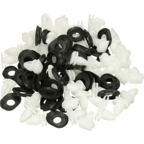 100pcs Agrafe Garniture Fixation Clip Panneau Joint Porte Pour Fiat Ducato 71728806,8565.43, 856543