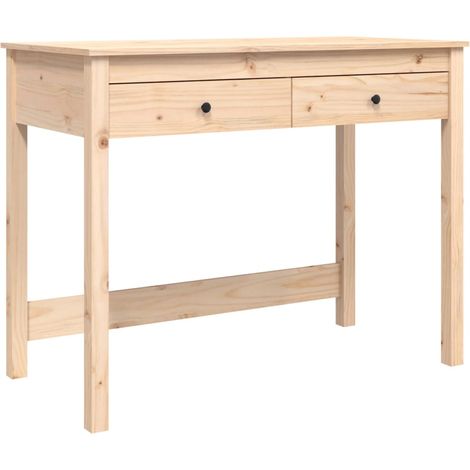 Maison Exclusive - Schreibtisch mit Schubladen 100x50x78 cm Massi