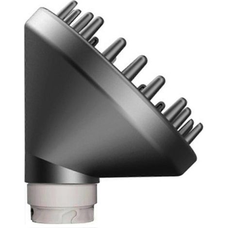 Diffuseur pour sèche-cheveux Shark FlexStyle : sèche plus rapidement et définit les cheveux ondulés, bouclés, gris foncé et couleur chair. (1/5)