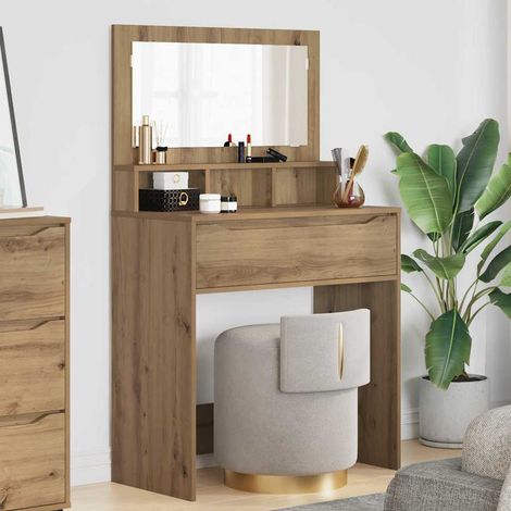 vidaXL Bedroom Dressing Tables Artisan Oak 80 x 39.6 x 135 cm (1/5)