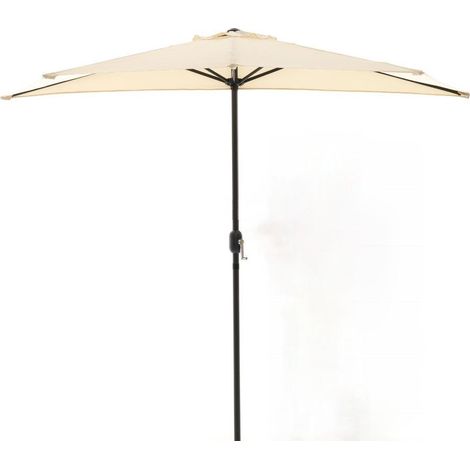 OMBRELLONE HALFMOON Diam. 270cm Ecru M0436-21