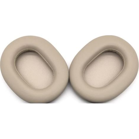 1 paire de coussinets d'oreille, cuir protéiné + mousse à mémoire, compatible Sony WH-1000XM5, remplacement confort isolant (1/4)