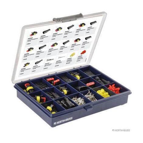Juego de carcasas de enchufes, conectores de crimpado, juntas, piezas 314